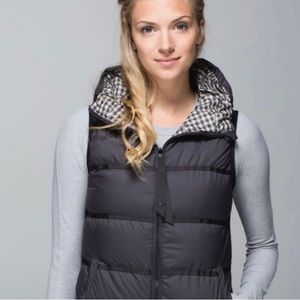 lululemon athletica Black Puffer Vest